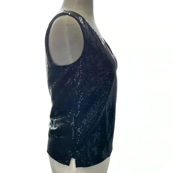 Nine West, Black, Dress Tank, Sequence, Size Medium, NWOT, Excellent Condition, - Picture 3 of 11